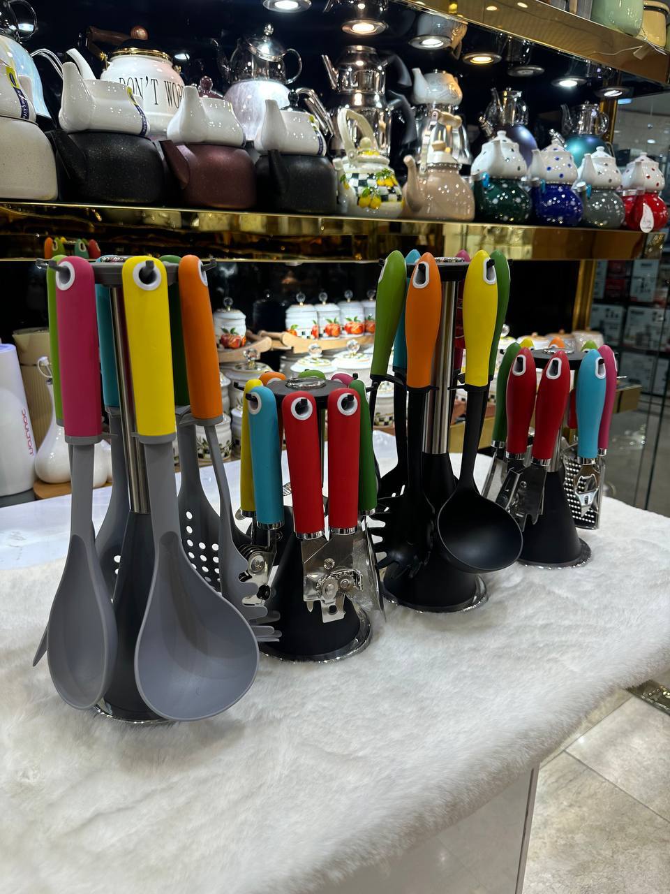ست کفگیر ملاقه و ابزار