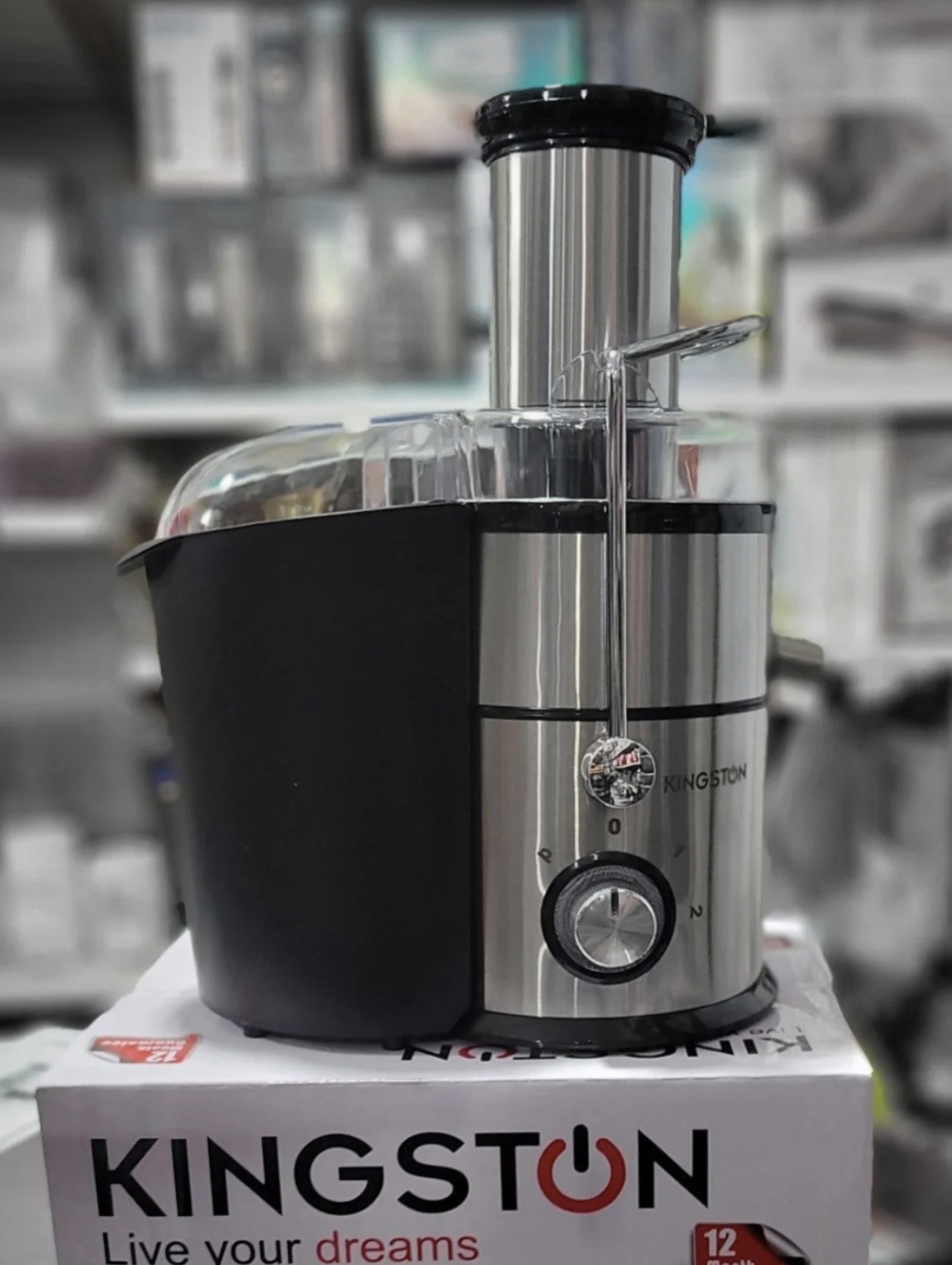 آبمیوه‌گیری تک کاره ولومی کینگ‌استون مدل KM_1010